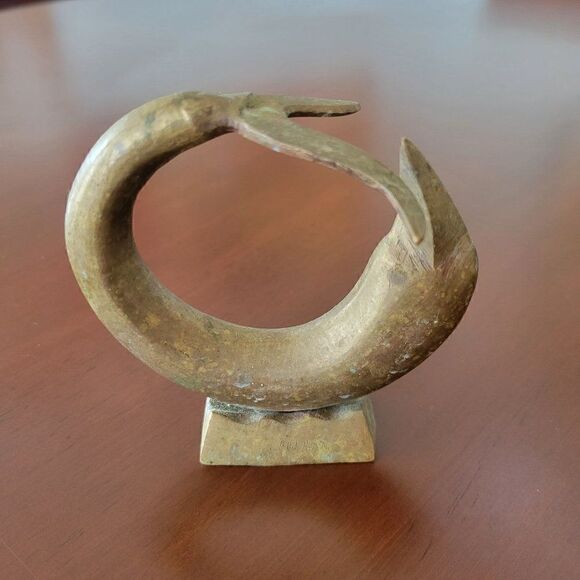 Midcentury Modern Brass Figurine   - Picture 2 of 5